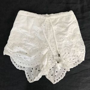 Spell Casablanca Shorts in White